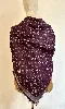 châle /grand foulard louis vuitton monogram shine couleur mauve