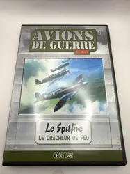 dvd les avions de guerre le spitfire en feu édition atlas n°1