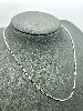 150841 chaîne en argent maille gourmette l42cm argent 925 millième (22 ct) 3,33g