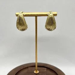 3126909 boucles d'oreilles creoles motif goutte avec motif t1,8 x 3 cm cm