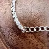 87306818 bracelet rivière serti d'oxydes l18 cm argent 925 millième (22 ct) 4,14g argent 925 millième (22 ct) 4,14g