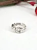 bague en argent avec un noeud argent 925 millième (22 ct) 4,05 g