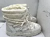bottes / chaussures jimmy choo wanaka en nylon et cuir blanc