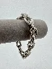 bracelet en argent grosse maille forçat argent 925 millième (22 ct) 37,15g