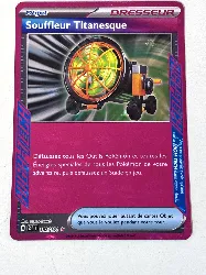 carte pokemon souffleur titanesque 182/191