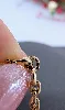 chaîne grande maille forçat or 750 millième (18 ct) 12,31g