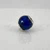 charm pandora bleu foncé faceté argent 925 millième (22 ct) 2,29g