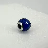 charm pandora bleu foncé faceté argent 925 millième (22 ct) 2,29g