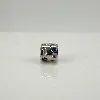 charm pandora pond avce zircon bleu  argent 925 millième (22 ct) 3,28g