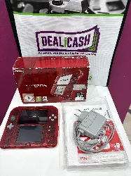 console nintendo 2ds - transparente rouge