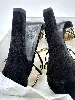 espadrilles chanel noires finitions dorées