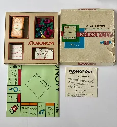 jeu de société monopoly vintage