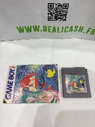 jeu gameboy color gbc the little mermaid