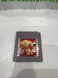 jeu gameboy gb le roi lion