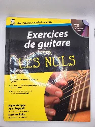 livre exercices de guitare pour les nuls - (1 cd - rom)