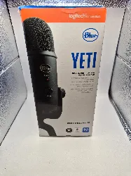 microphone blue  yeti - usb - noir