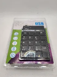 pavé numérique usb slim noir