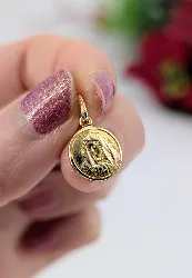 pendentif vierge marie en or or 750 millième (18 ct) 1,27g
