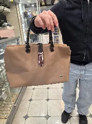 sac à main la bagagerie beige