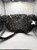 sac banane sandro cuir noir