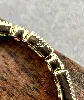 31614 bague anneau orné doxydes verts et blancs
