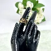 bague ouverte avec motif