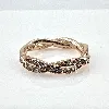 bague pandora torsades scintillante t50