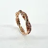bague pandora torsades scintillante t50