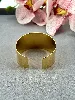 brac bracelet manchette ouvert effet martelé