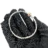 bracelet pandora maille serpent fermoir barillet doré l18cm argent 925 millième (22 ct) 13,76g