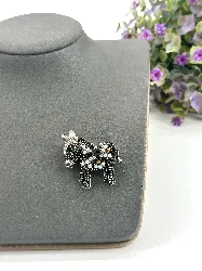 broche âne avec d'oxydes