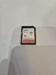 carte mémoire sandisk ultra sdhc 16go 80mo/seconde uhs-i