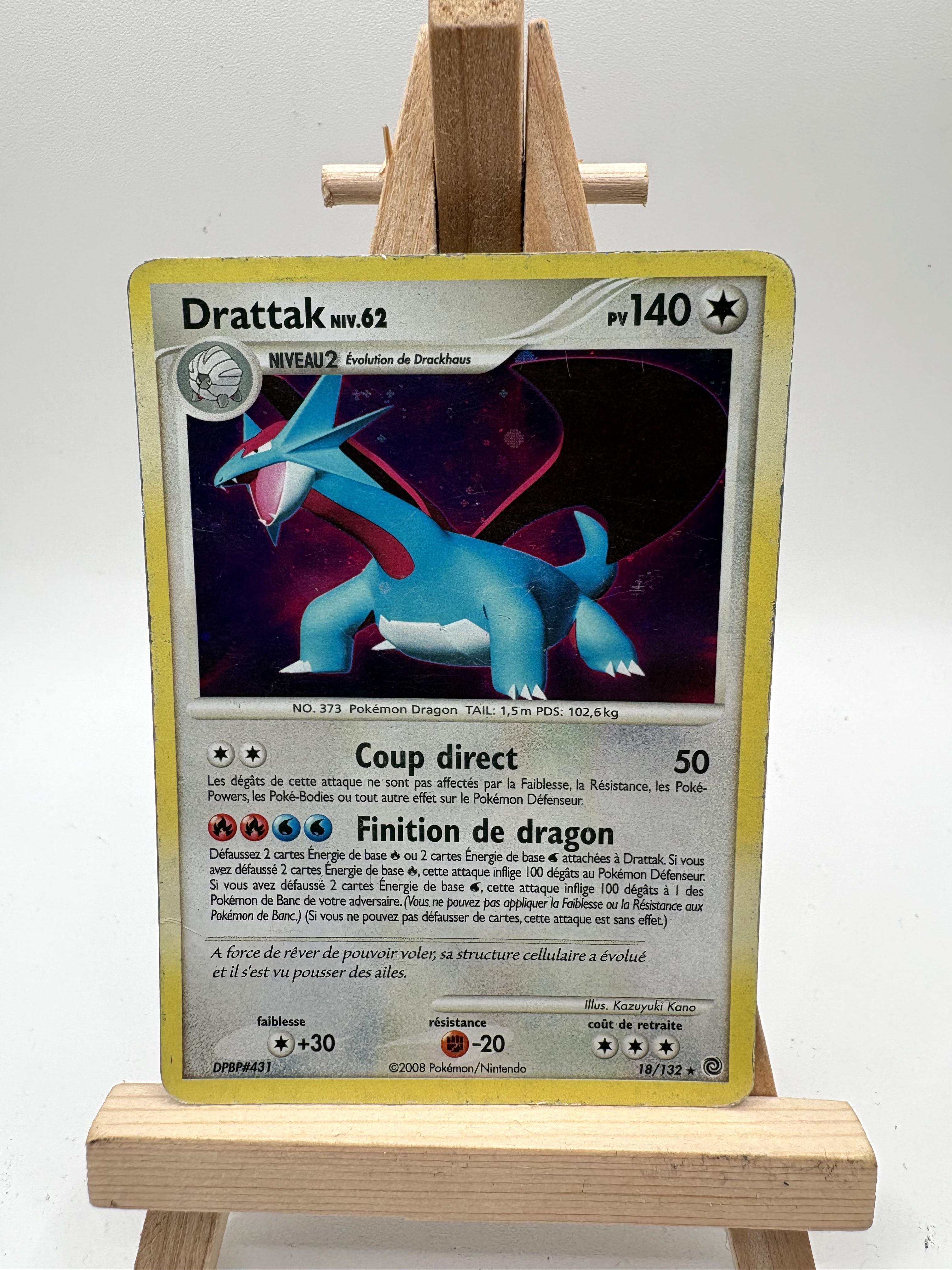Carte Pokemon Drattak 18/132