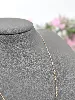 chaîne fine maille singapour en or rose or 750 millième (18 ct) 0,79g