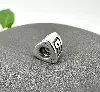 charm pandora alphabet lettre b argent 925 millième (22 ct) 3,45g