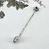charm pandora chaine de sécurité strass argent 925 millième (22 ct) 4,81g