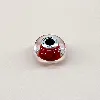 charm pandora charm verre de murano rouge avec gouttes  argent 925 millième (22 ct) 3,09g