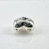 charm pandora en argent coeur sigles chinois argent 925 millième (22 ct) 3,34g