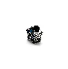 charm pandora en forme d'étoile orné de pierres bleues argent 925 millième (22 ct) 2,96g