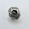 charm pandora pave flocon de neige scintillant transparente argent 925 millième (22 ct) 3,19g