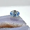 charm pandora verre de murano blanc à gouttes bleues argent 925 millième (22 ct) 3,33g
