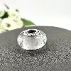 charm pandora verre de murano blanc argent 925 millième (22 ct) 3,24g