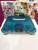 console nintendo 64 bleue transparente avec 1 manette