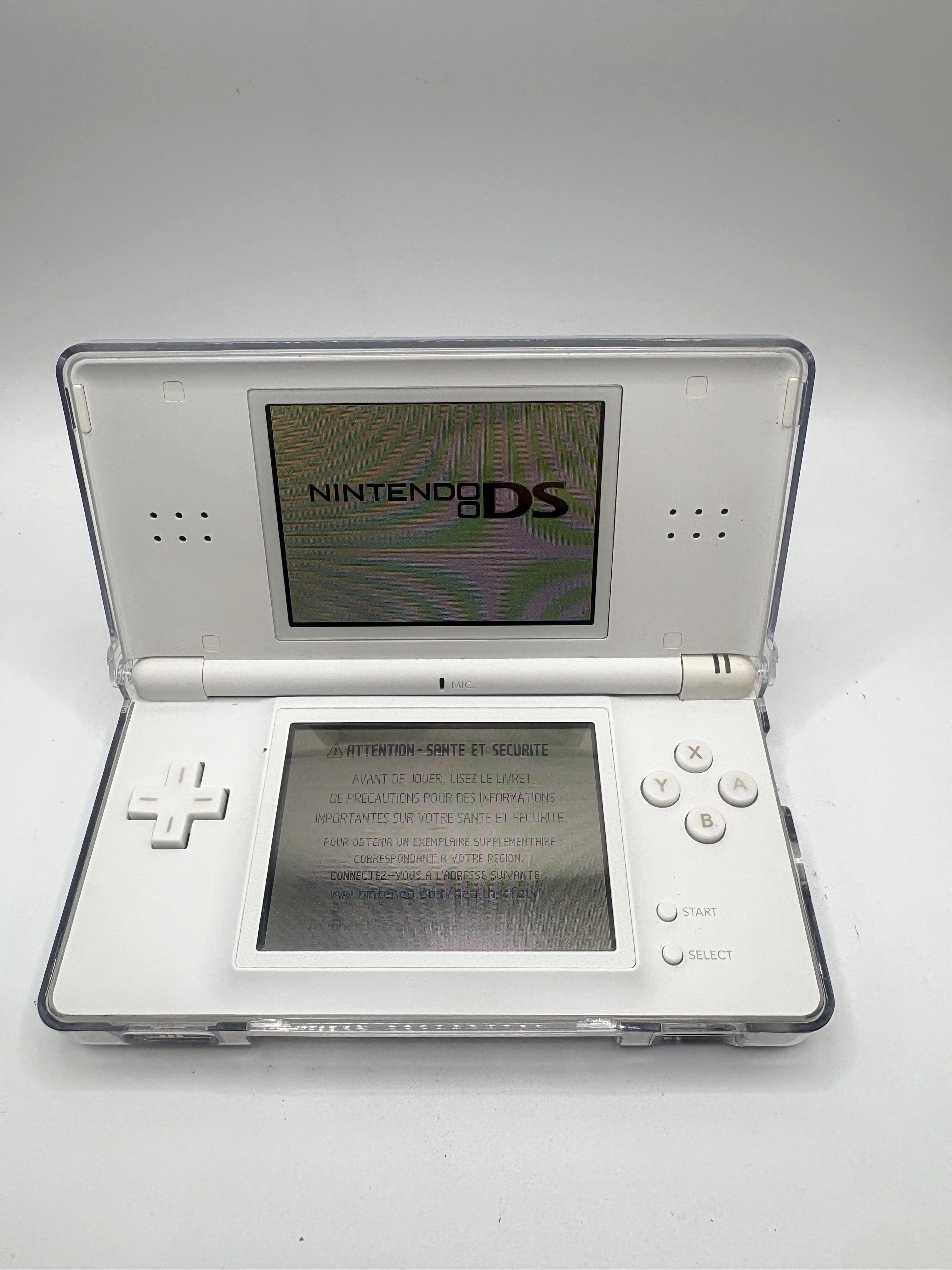 Console Nintendo DS Lite blanche