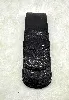 etui à stylos montblanc vintage en cuir noir