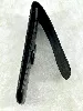 etui à stylos montblanc vintage en cuir noir