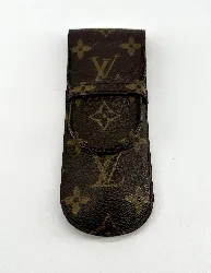 etui à stylos vintage louis vuitton en toile monogram