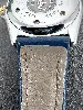montre breitling callistino b52045 mouvement quartz en acier & or jaune, bracelet en cuir bleu