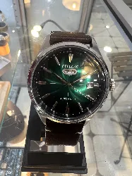 montre citizen automatique fond vert homme