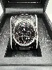 montre lip himalaya chronographe quartz cadran noir bracelet acier 40 mm